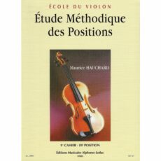 Hauchard -- Etude Methodique des Positions, Books 1-3 for Violin
