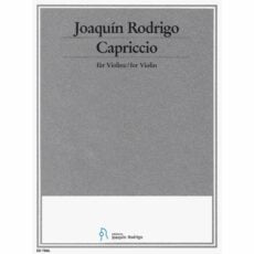 Rodrigo -- Capriccio for Solo Violin