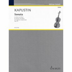 Kapustin -- Sonata, Op. 70 for Violin and Piano