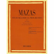 Mazas -- Progressive Melodic Etudes, Op. 36, Volumes 1-2 for Violin