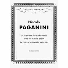 Paganini -- 24 Caprices and Duo for Solo Violin