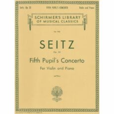 Seitz -- Fifth Pupil's Concerto for Violin and Piano