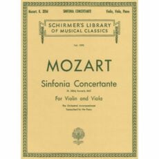 Mozart -- Sinfonia Concertante in E-flat Major, K. 364 for Violin, Viola, and Piano