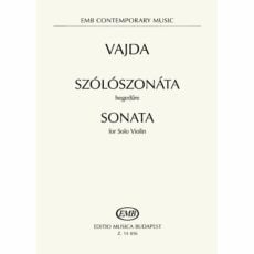 Vajda -- Sonata for Solo Violin, Viola, or Cello