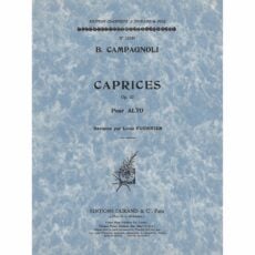 Campagnoli -- Caprices, Op. 22 for Viola