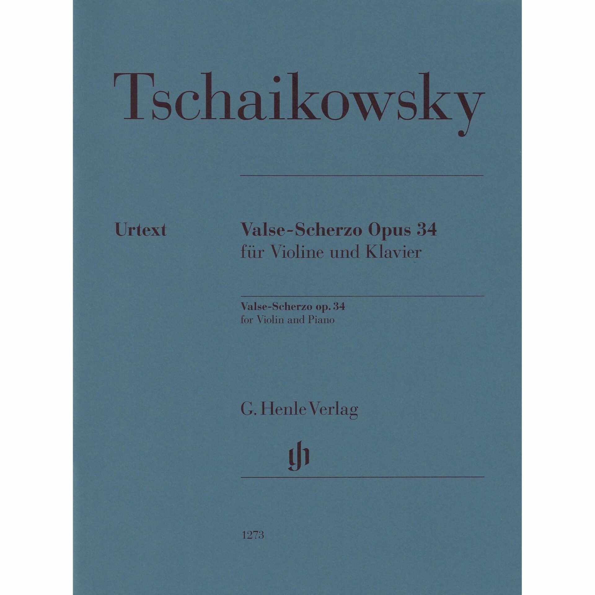 Tchaikovsky -- Valse-Scherzo, Op. 34 for Violin and Piano