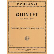 Dohnanyi -- Piano Quintet in C Minor, Op. 1