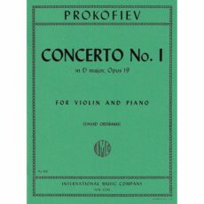 Prokofiev -- Concerto No. 1 in D Major, Op. 19 for Violin and Piano