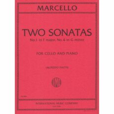 Marcello -- Two Sonatas for Cello and Piano