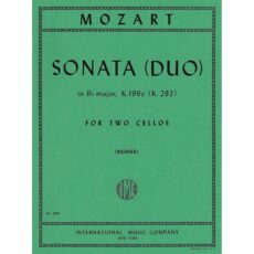 Mozart -- Sonata (Duo) in B-flat Major, K. 196c for Two Cellos
