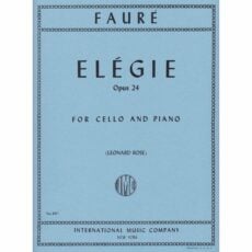 Faure -- Elegy, Op. 24 for Cello and Piano