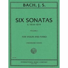 Bach -- Six Sonatas, S. 1014-1019 for Violin and Piano