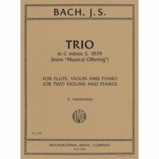 Bach -- Trio in C Minor, S. 1079 for Two Violins and Piano