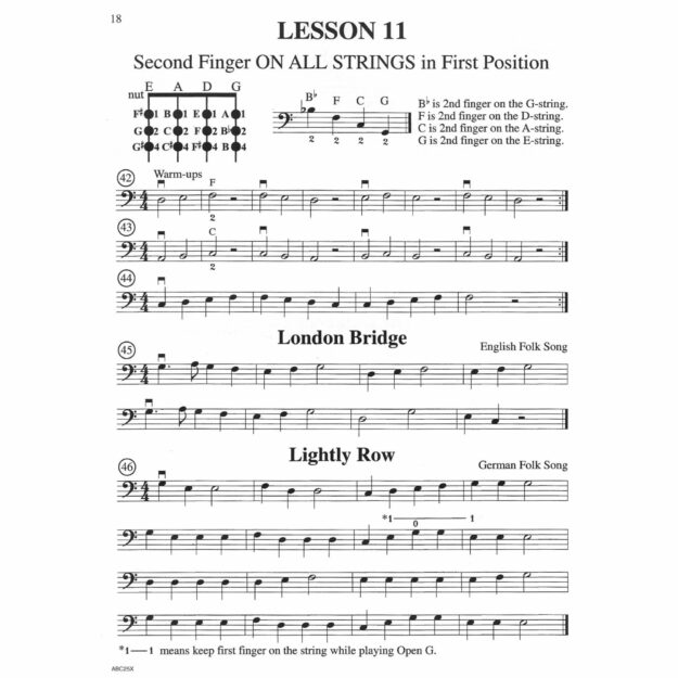 Abc Bas The ABC's of Bass, Books 1-2 - Southwest Strings
