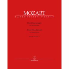 Mozart -- Three Divertimenti for String Quartet