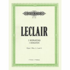 Leclair -- 3 Sonatas for Two Violins