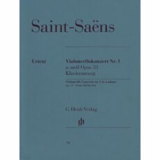 Saint-Saens -- Concerto No. 1 in A Minor, Op. 33 for Cello and Piano