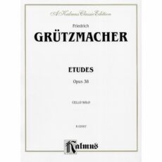 Gruetzmacher -- Etudes, Op. 38 for Cello