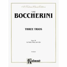 Boccherini -- Three Trios, Op. 38 for Violin, Viola, and Cello