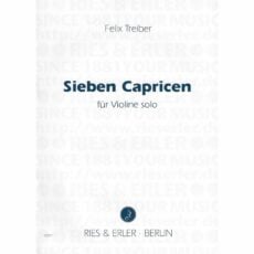 Treiber -- Seven Caprices for Violin Solo