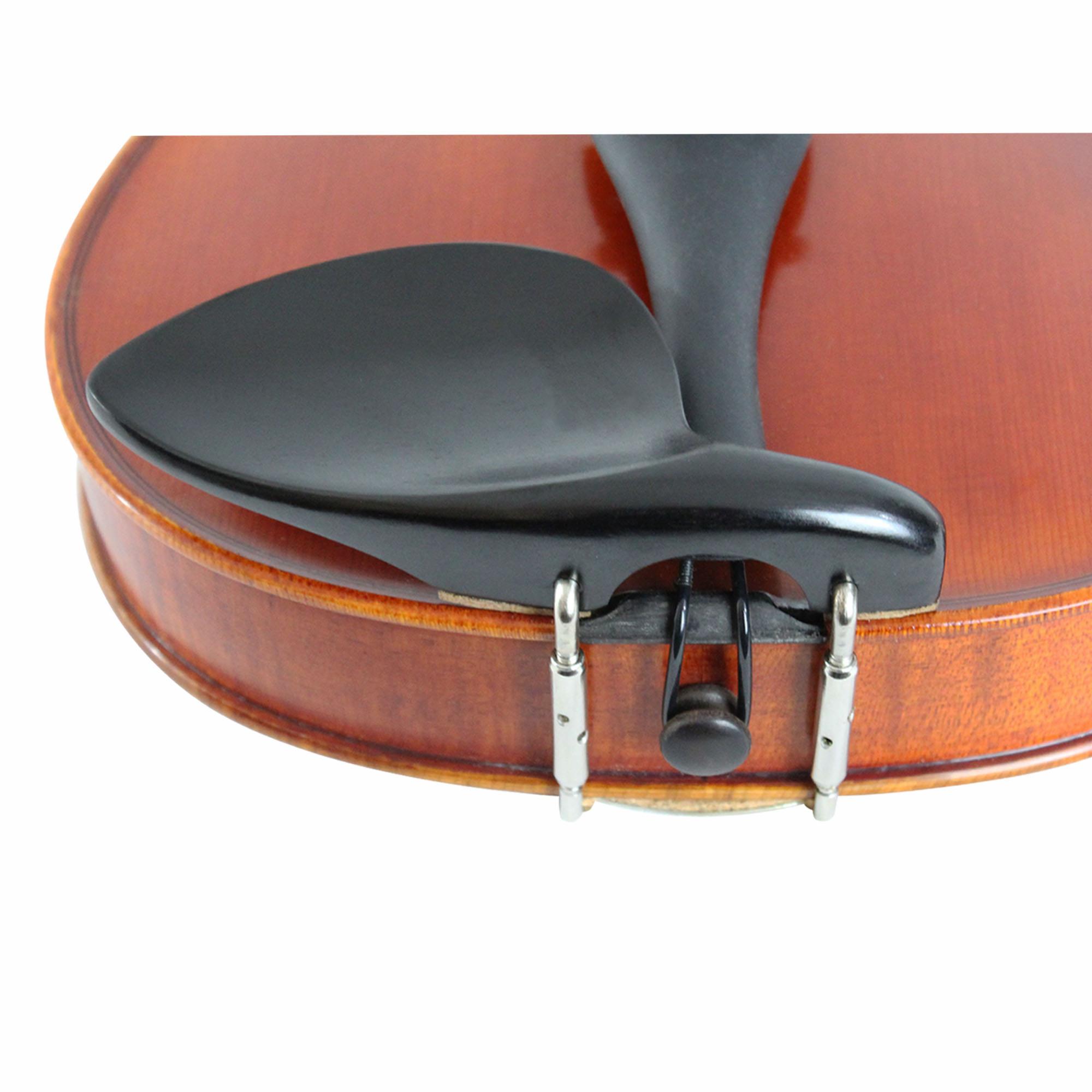 Premium Violin Chin Rest: 4/4, 3/4, 1/2, 1/4 Sizes Available With Gold/Silver Bracket