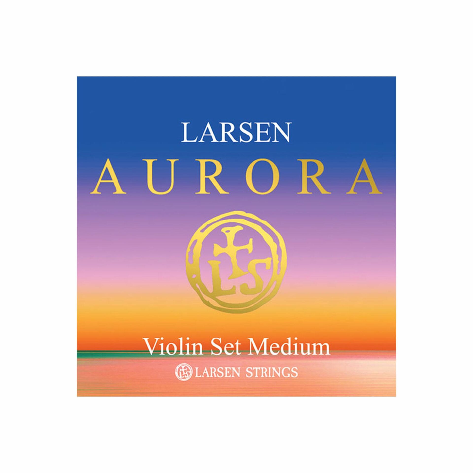 Cordes Pour Alto Larsen Aurora - Taille 1/2, Tension Medium - Âme Nylon & Filage Argent-Tungstène - Pour Débutants & Professionnels