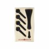 Pegs, AcuraMeister 6 Piece Ebony Violin Fittings Sets - Southwest