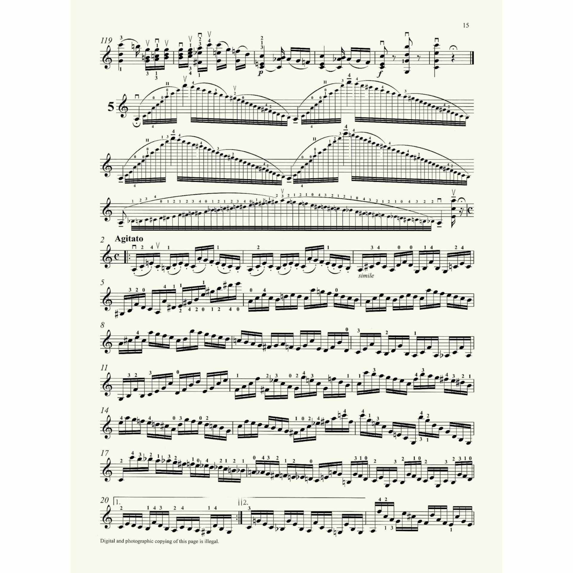 Paganini - 24 Caprices, Op. 1 for Solo Violin - Southwest Strings