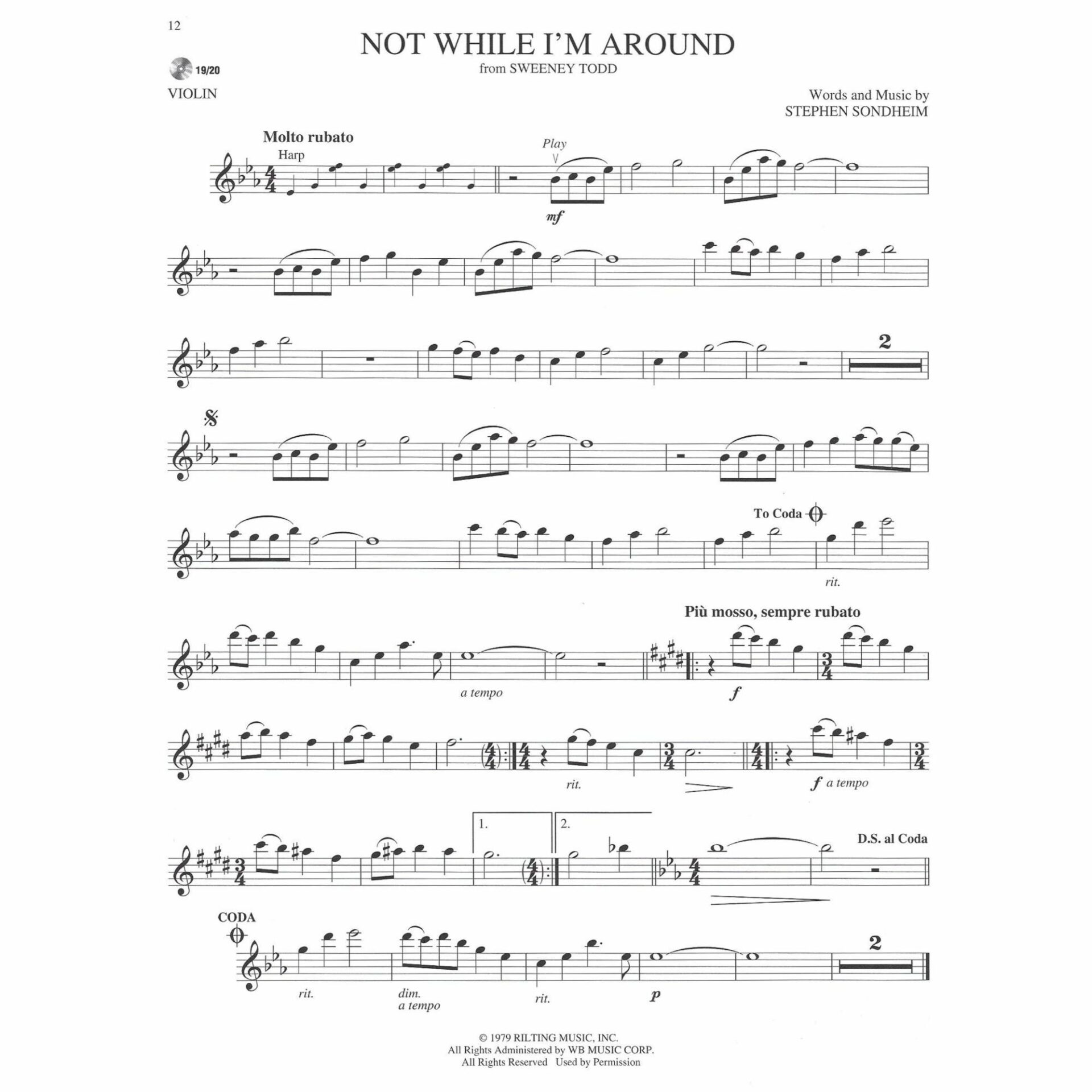 Sample: Violin (Pg. 12)