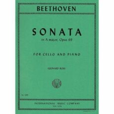 Beethoven -- Sonata in A Major, Op. 69 for Cello and Piano