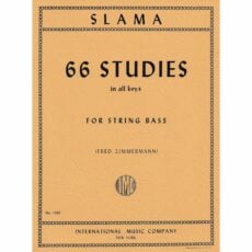 Slama -- 66 Studies in All Keys for Bass