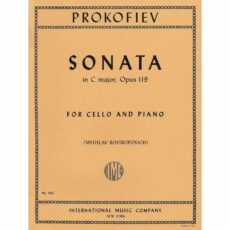 Prokofiev -- Sonata in C Major, Op. 119 for Cello and Piano
