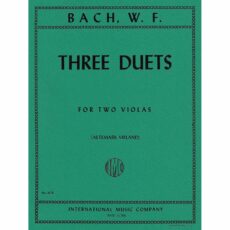 W. F. Bach -- Three Duets for Two Violas