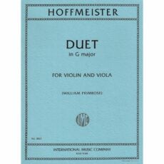 Hoffmeister -- Duet in G Major for Violin and Viola