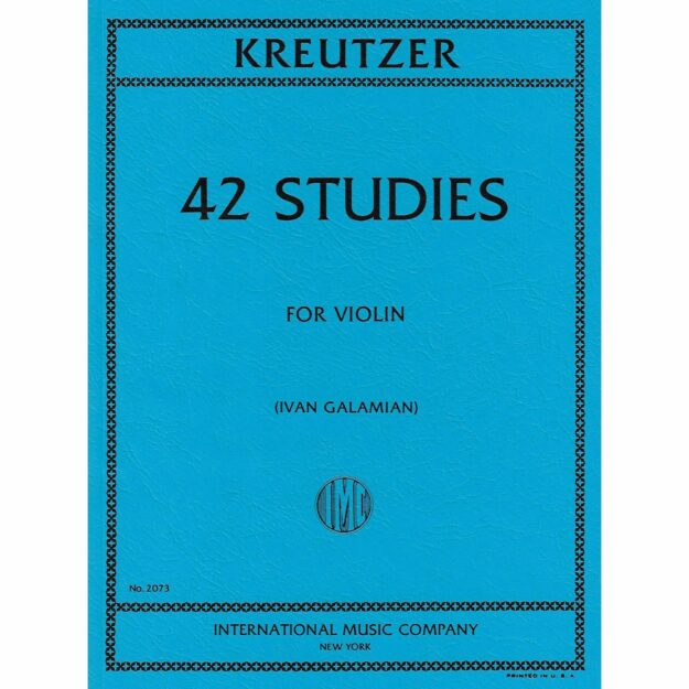 Kreutzer - 42 Studies for Violin - Southwest Strings