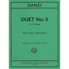 Danzi -- Duet No. 3 in C Minor for Viola and Cello