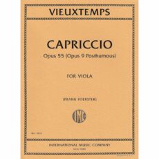 Vieuxtemps -- Capriccio, Op. 55 for Solo Viola