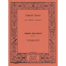 Faure -- Romance sans paroles, Op. 17, No. 3 for Violin, Viola, or Cello and Piano