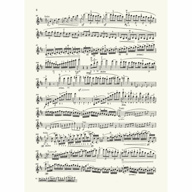 Beethoven - Concerto in D Major, Op. 61 for Violin and Piano