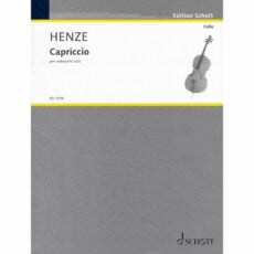 Henze -- Capriccio for Solo Cello