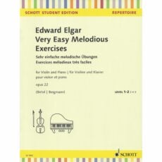 Elgar -- Very Easy Melodious Exercises, Op. 22 for Violin and Piano