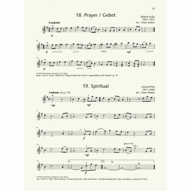 Easy Concert Pieces for String Quartet - Southwest Strings