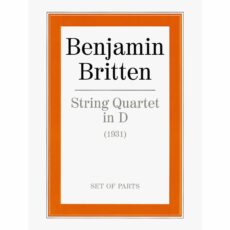 Britten -- String Quartet in D (1931)