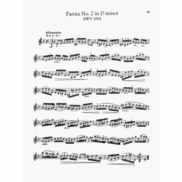 Bach - Sonatas and Partitas for Solo Violin - Southwest Strings