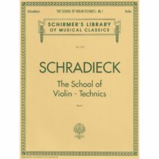 Schradieck -- The School of Violin Technics, Books 1-3