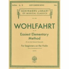 Wohlfahrt -- Easiest Elementary Method, Op. 38 for Violin