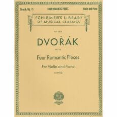 Dvorak -- Four Romantic Pieces, Op. 75 for Violin and Piano