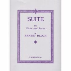 Bloch -- Suite for Viola and Piano