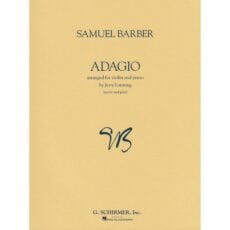 Barber -- Adagio for Violin and Piano
