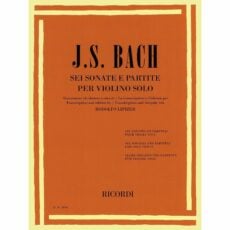 Bach -- Six Sonatas and Partitas for Solo Violin